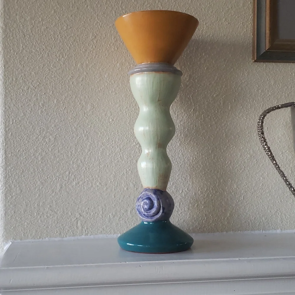 Sold. Butter + Toast additions vase Rhode Island 1992 - Picture 1 of 8